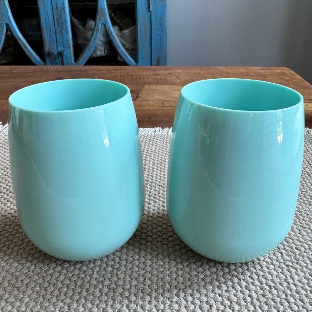 SYMGLASS Unbreakable Stemless Wine Glass (2 glasses included) - Picture 3 of 7
